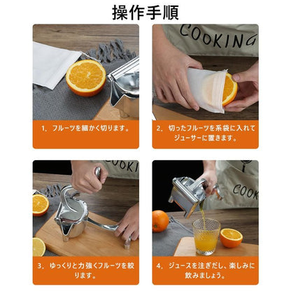 手動式フルーツジューサー